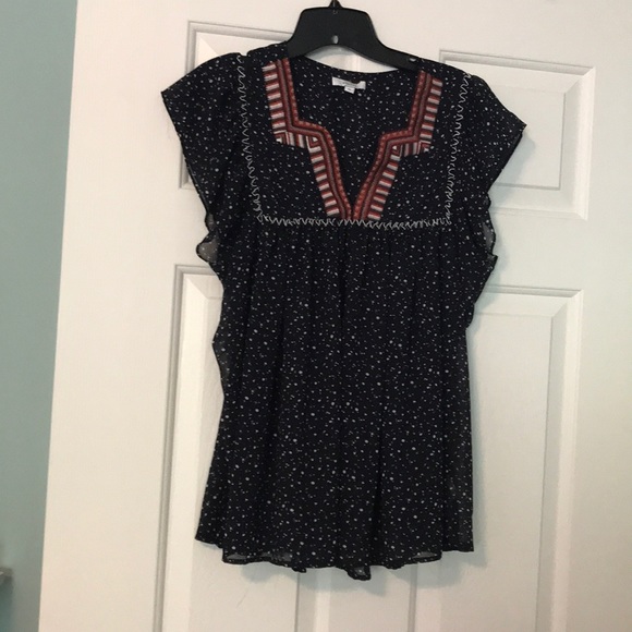 maette Tops - Maette Sleeveless Boho Blouse